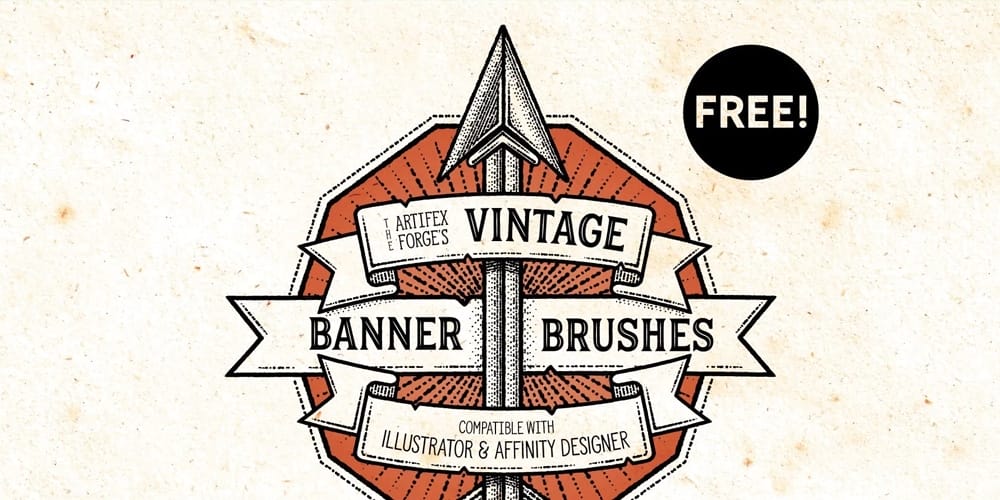 Free-Vintage-Banner-Brushes