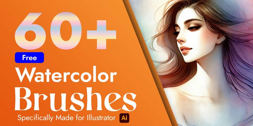 Free Watercolor Brush Illustrator