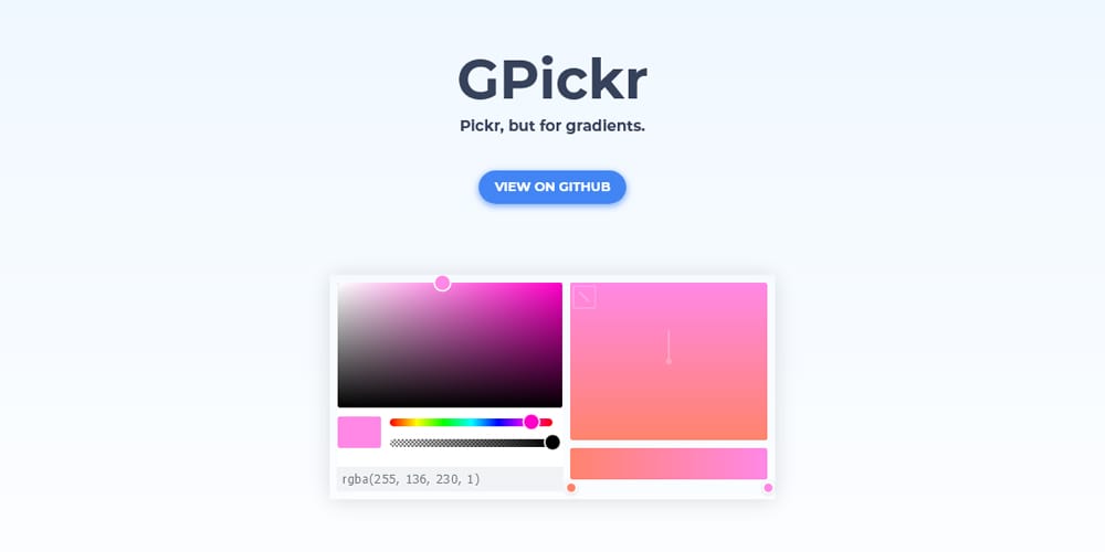 The Best Gradient Generators & Libraries 94 GPickr