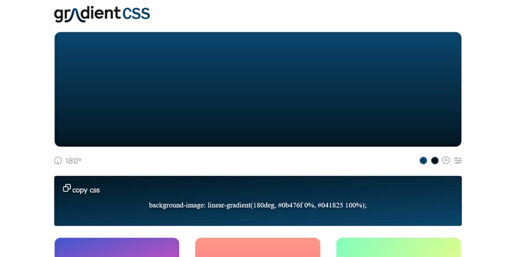 The Best Gradient Generators & Libraries » CSS Author