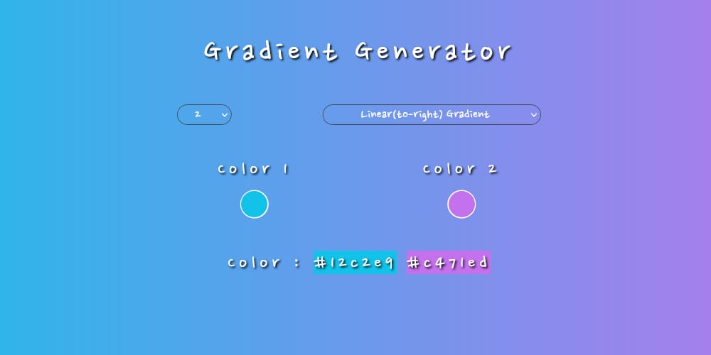 The Best Gradient Generators & Libraries 98 Gradient Generator