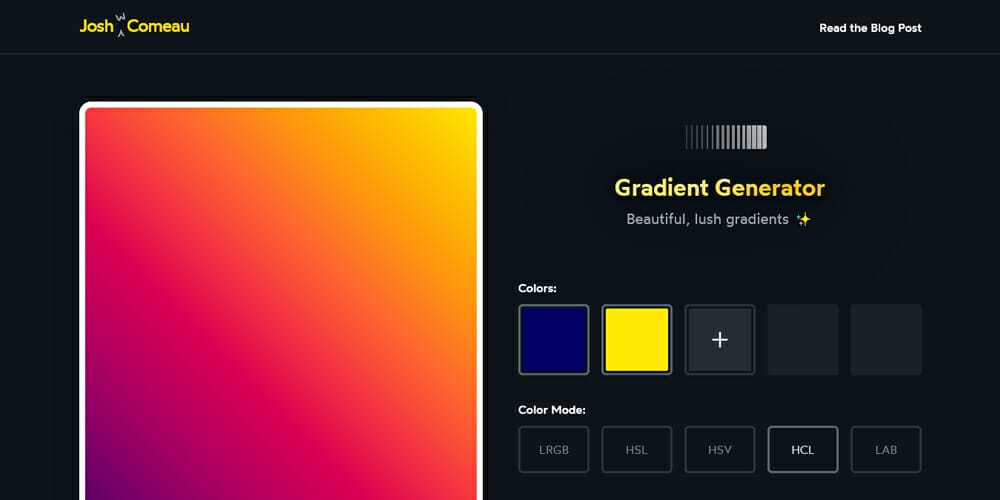 The Best Gradient Generators & Libraries » CSS Author