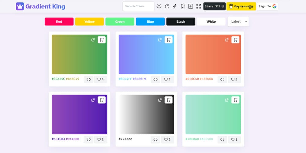 The Best Gradient Generators & Libraries » CSS Author