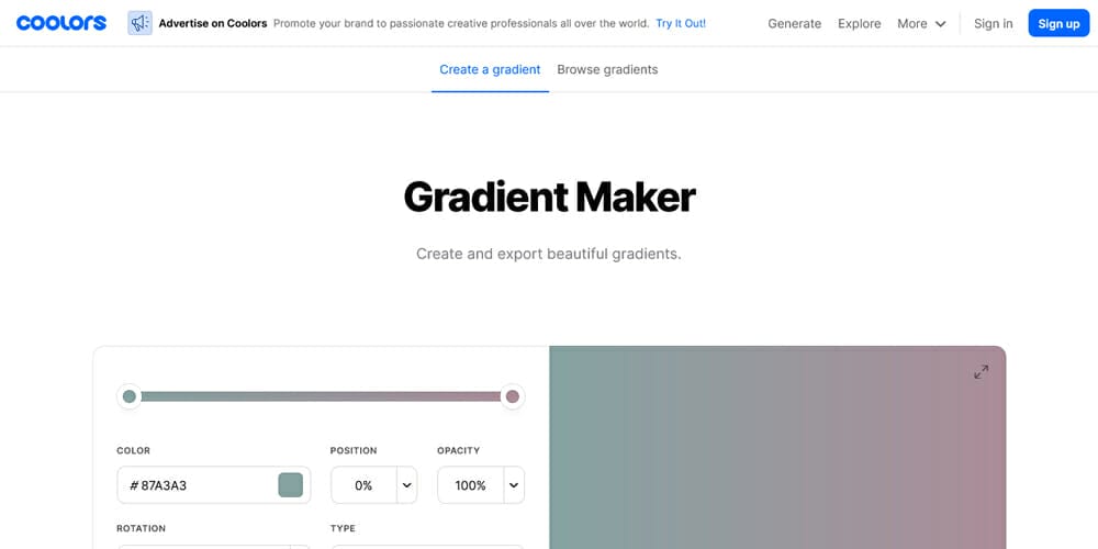 The Best Gradient Generators & Libraries » CSS Author