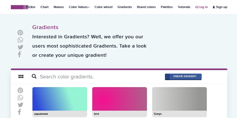 HTML Colors Gradients