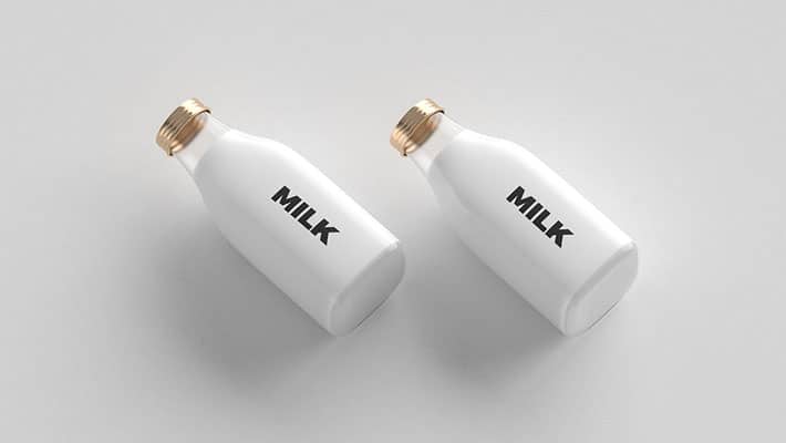 Minimal Bottle Mockup