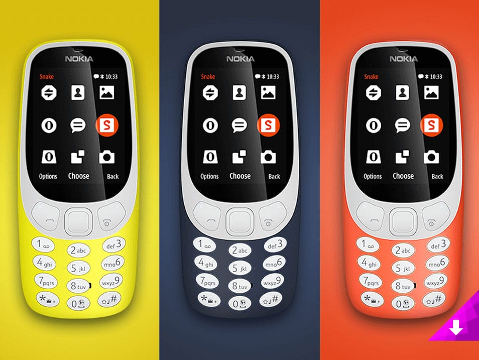 Nokia 3310 Mockup