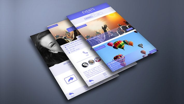 Persepective App Mockup