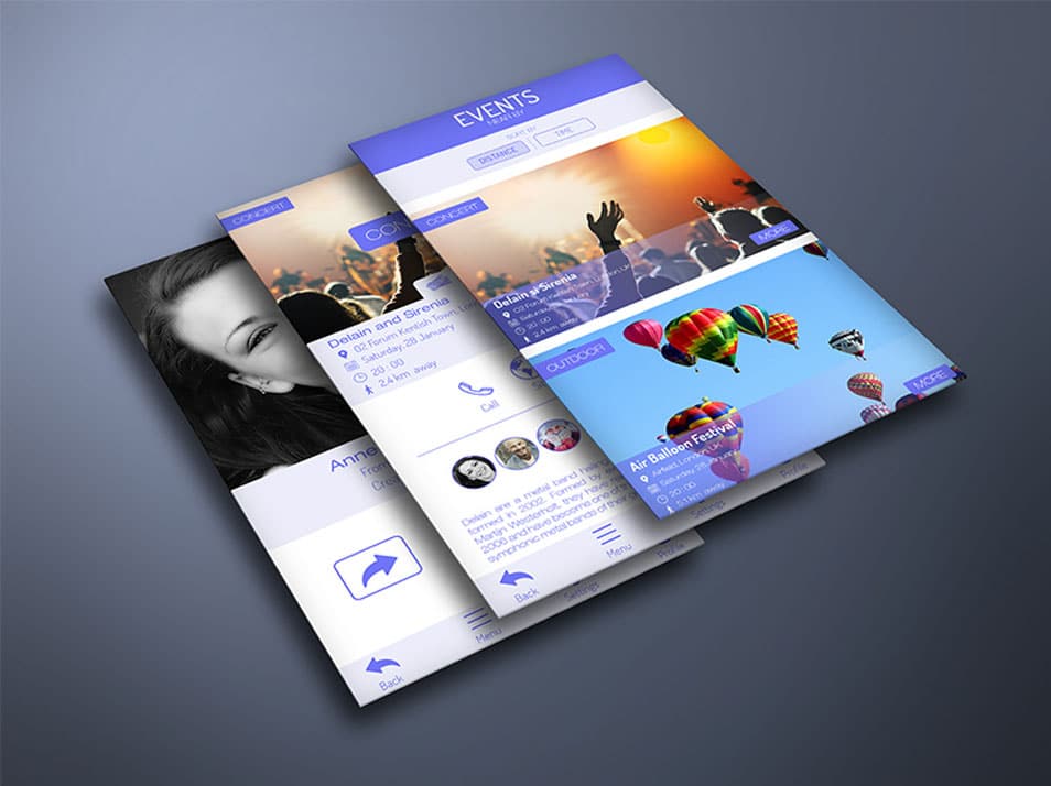 Persepective App Mockup