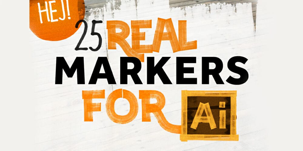 Real Markers For Illustrator