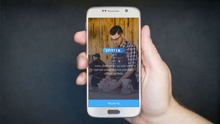 Samsung Galaxy on Gray Background