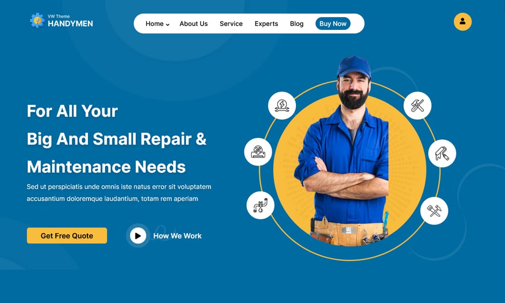 Services Landing Page