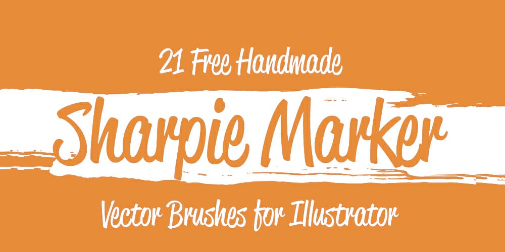 Sharpie Marker Vector Brushes