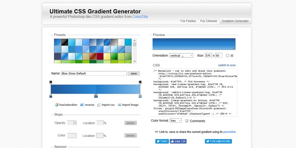 The Best Gradient Generators & Libraries 11 Ultimate CSS Gradient Generator