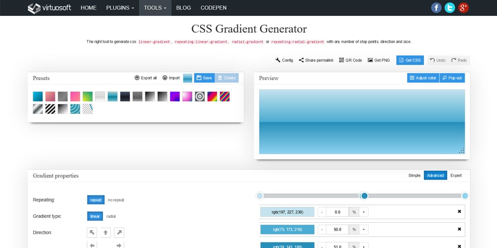 The Best Gradient Generators & Libraries 30 Virtuosoft