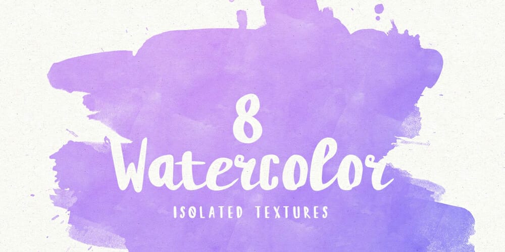 Watercolor Isolated Textures
