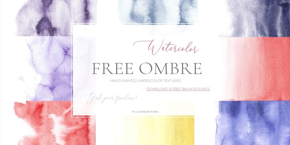 Watercolor Ombre Texture