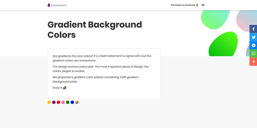 The Best Gradient Generators & Libraries » CSS Author