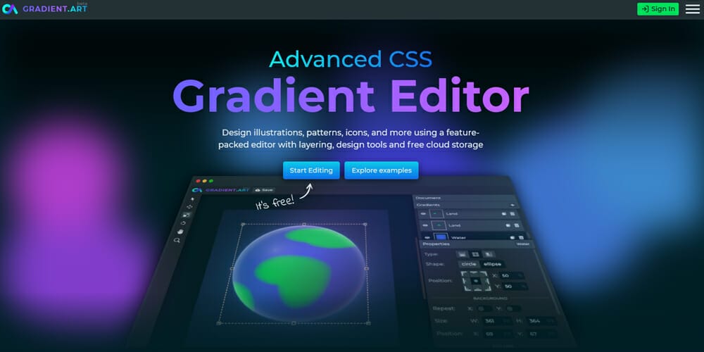The Best Gradient Generators & Libraries 14 gradient art