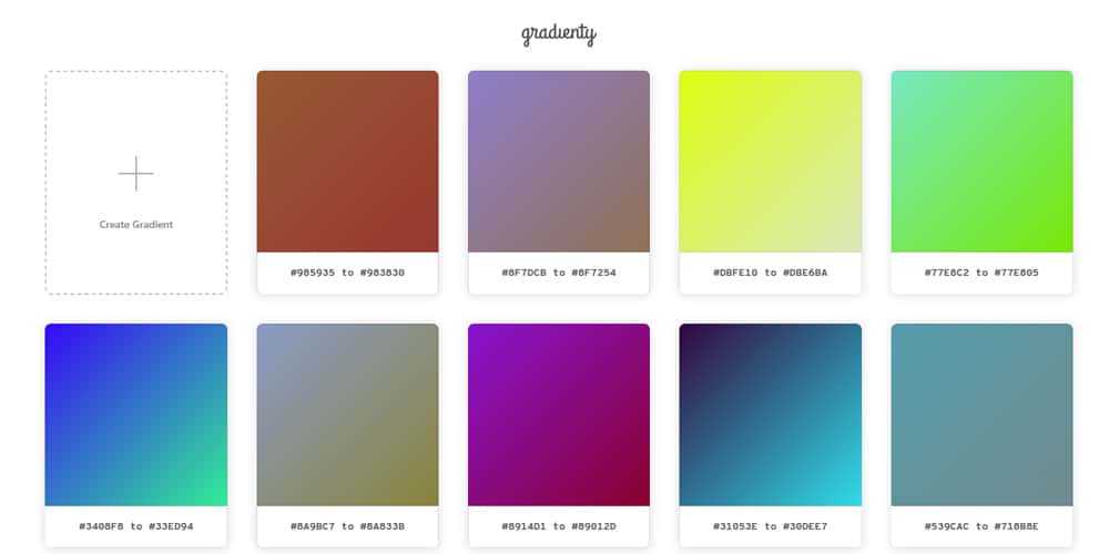 The Best Gradient Generators & Libraries » CSS Author