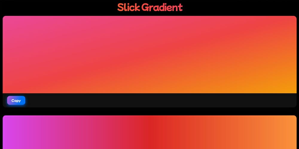 The Best Gradient Generators & Libraries » CSS Author