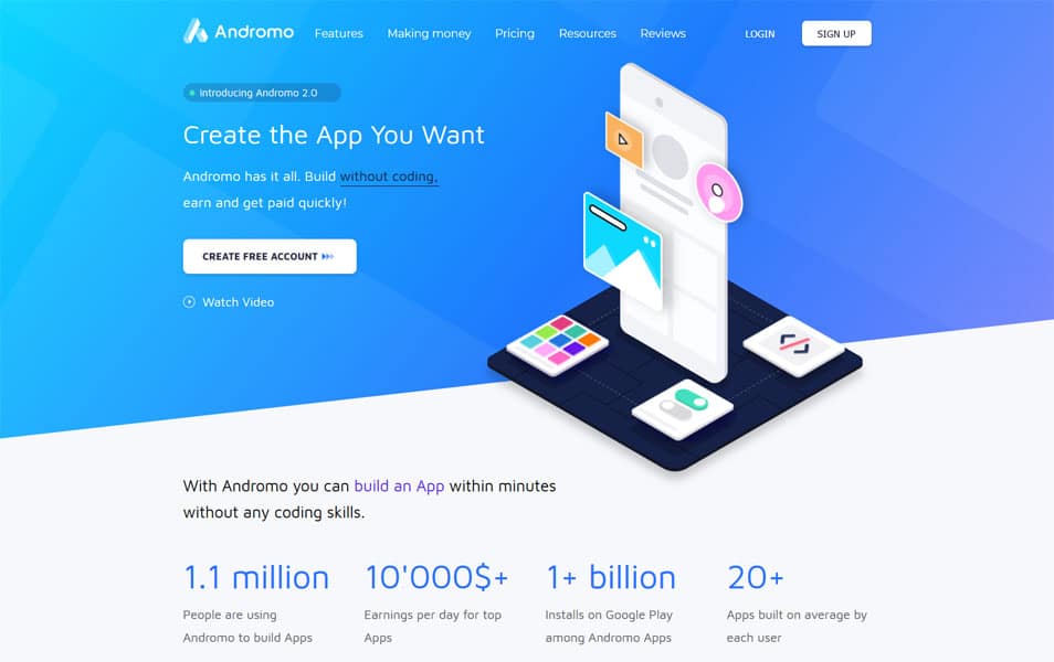 Andromo - Mobile App Builders