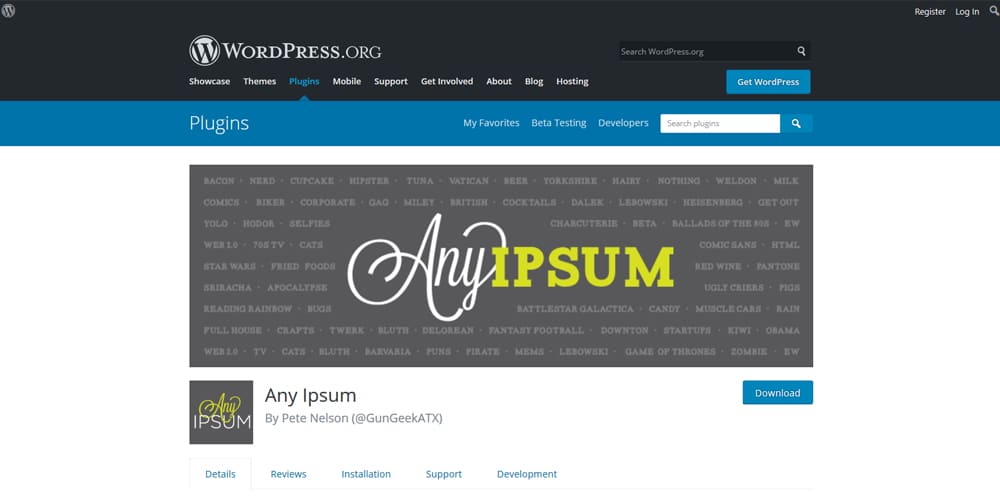 Dummy Text Generators and Tools 80 Any Ipsum