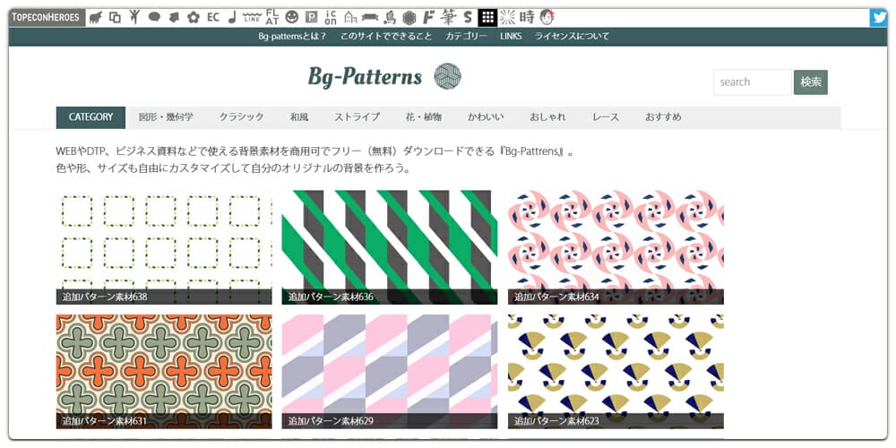 BG Patterns