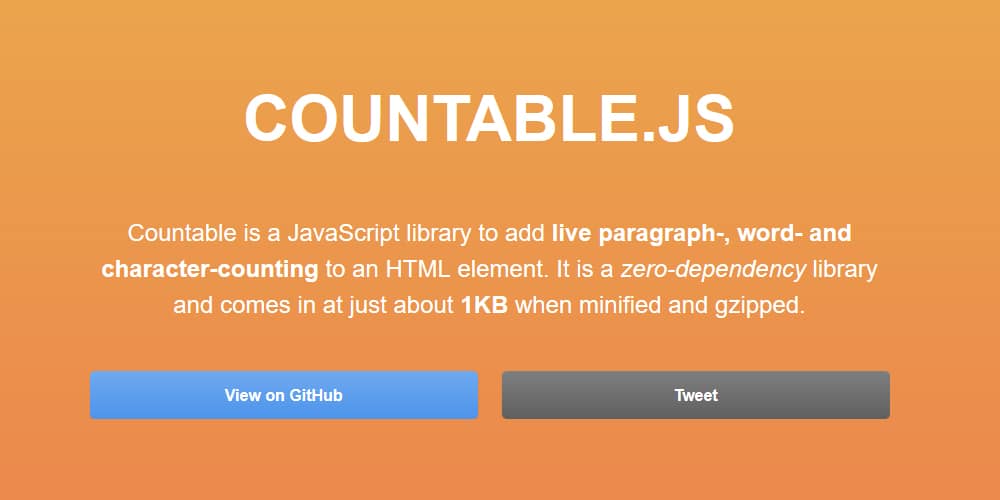 Countable js