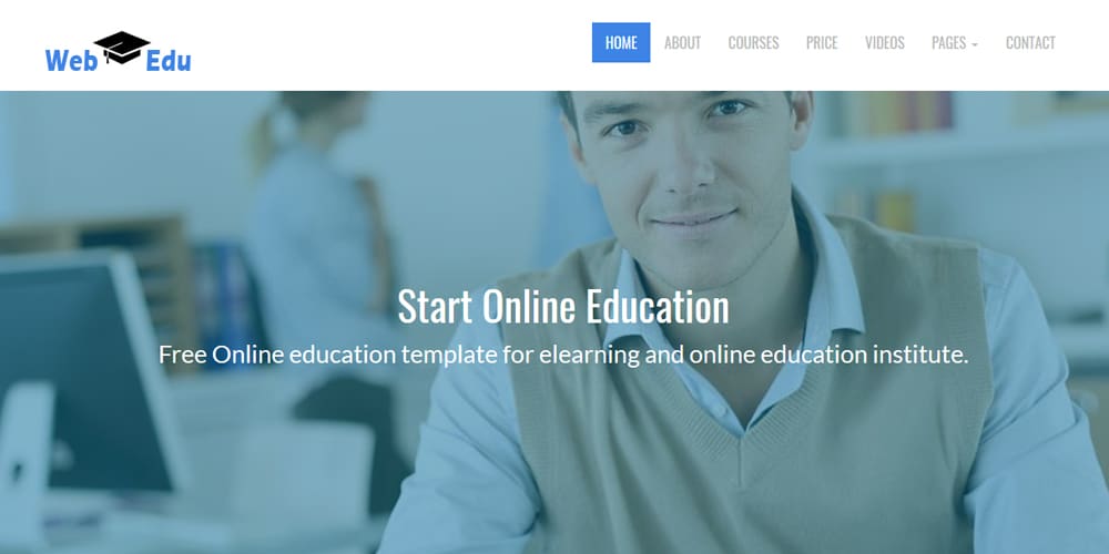 Free Education HTML Website Templates 5 Educational Responsive Web Template