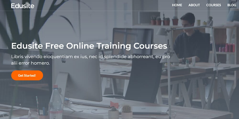 Free Education HTML Website Templates 61 Edusite HTML5 Bootstrap Education Template