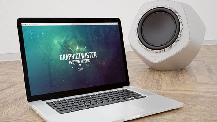 MacBook and Bang Olufsen Template