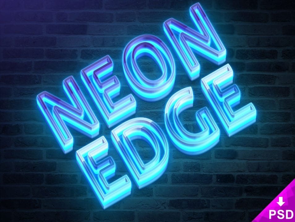 Neon Edge Mockup