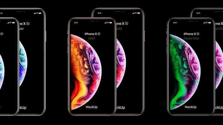 PSD iPhone XS Max Mockup
