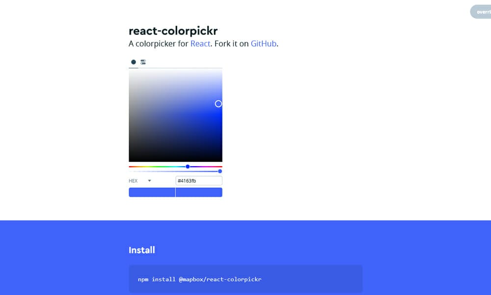React Colorpickr