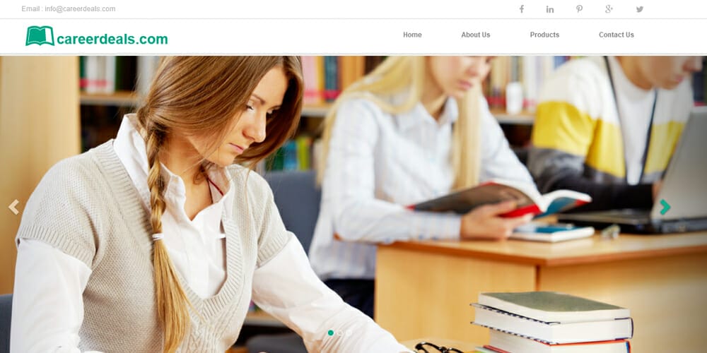 Free Education HTML Website Templates 54 Spicy Educational Web Template