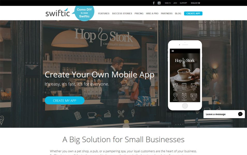 Swiftic - Mobile App Builders