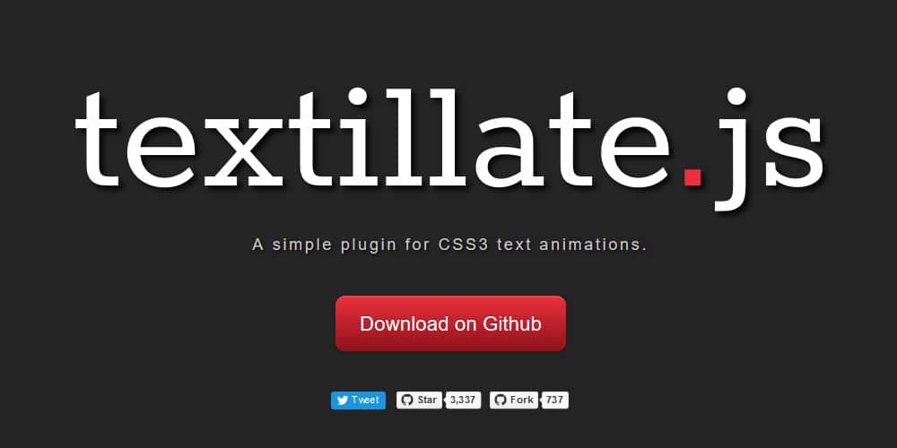 10 + JavaScript Text Effect Libraries » CSS Author
