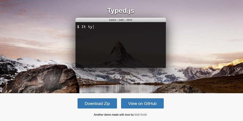 Typed js