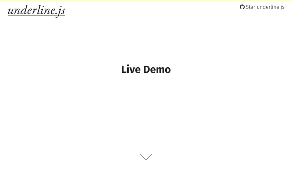 Underline.js