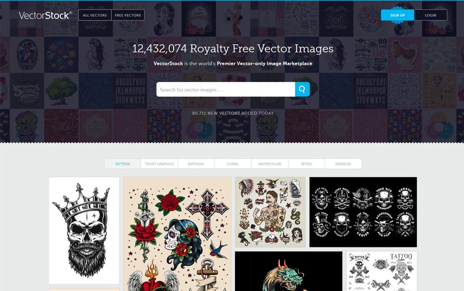 25+ Places to Find Free Quality Vector Graphics 8 VectorStock