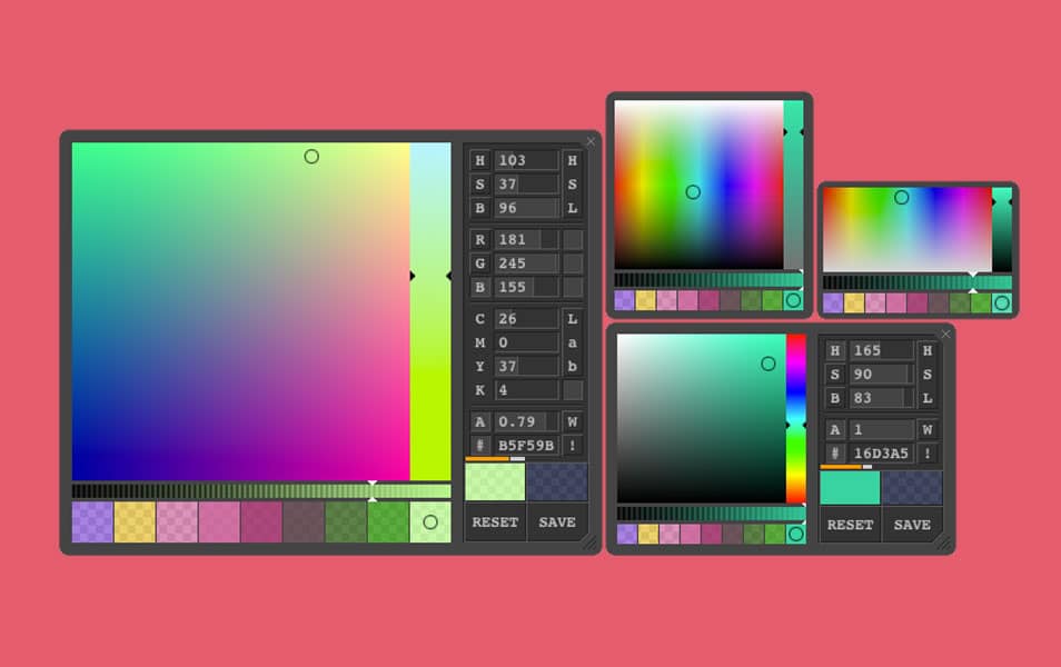 colorPicker - Javascript Color Picker