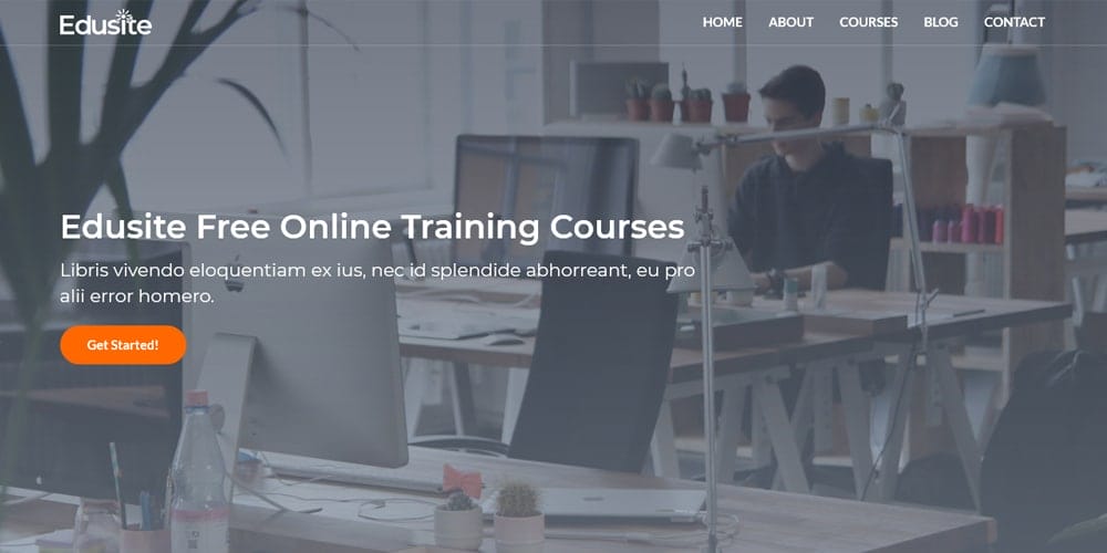 Free Education HTML Website Templates 46 edusite