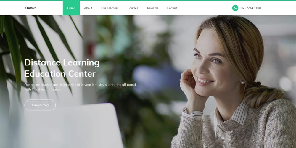 Free Education HTML Website Templates » CSS Author