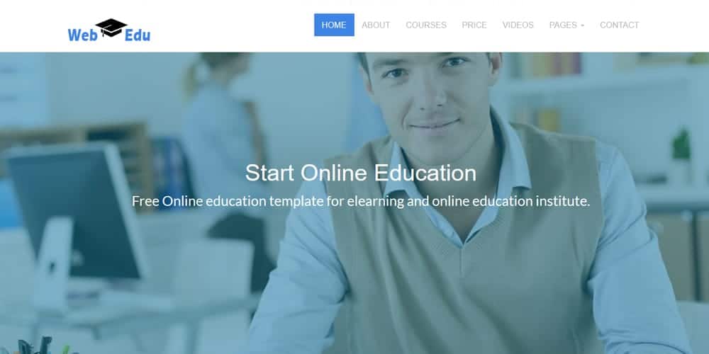 Free Education HTML Website Templates 59 webEdu