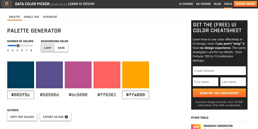 Complete Resources to Learn Color Theory 79 Data Color Picker