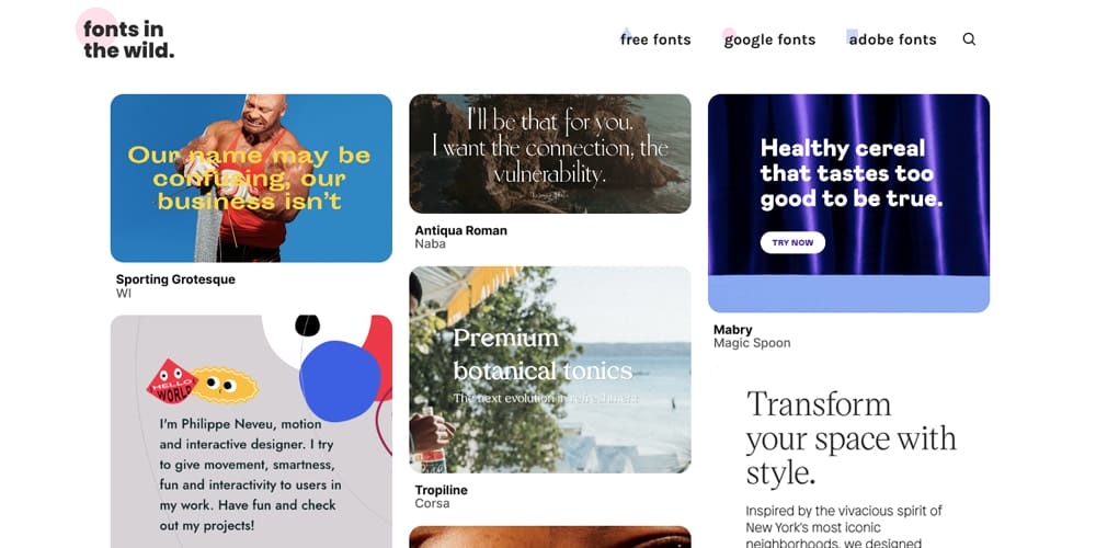 10+ Best Tools for Designers to Find Best Fonts 27 Fonts in the Wild