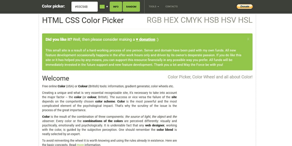 Complete Resources to Learn Color Theory 106 HTML CSS Color Picker