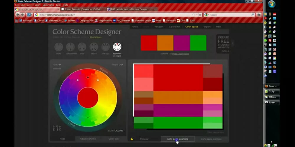 Complete Resources to Learn Color Theory 56 How to Use Color Scheme Designer