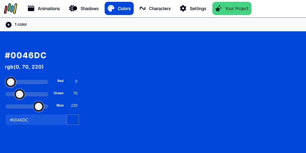 Complete Resources to Learn Color Theory 97 Keyframes Color Picker